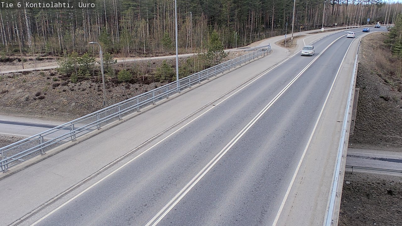 Kelikamerat Kuva Tie 6 Kontiolahti, Uuro, Kontiolahti, Pohjois-Karjala