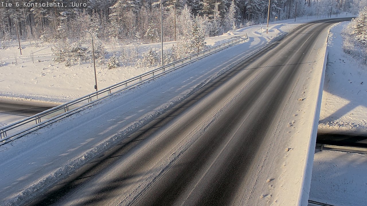 Kelikamerat Kuva Tie 6 Kontiolahti, Uuro, Kontiolahti, Pohjois-Karjala
