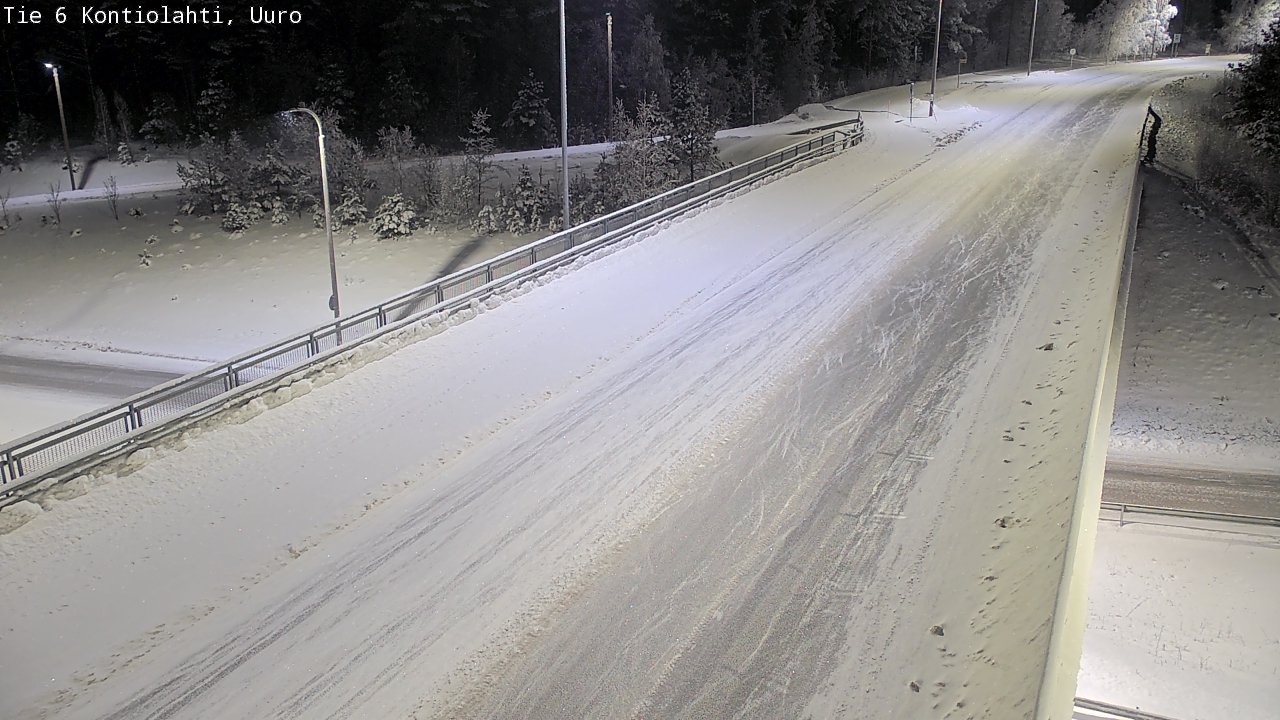 Kelikamerat Kuva Tie 6 Kontiolahti, Uuro, Kontiolahti, Pohjois-Karjala