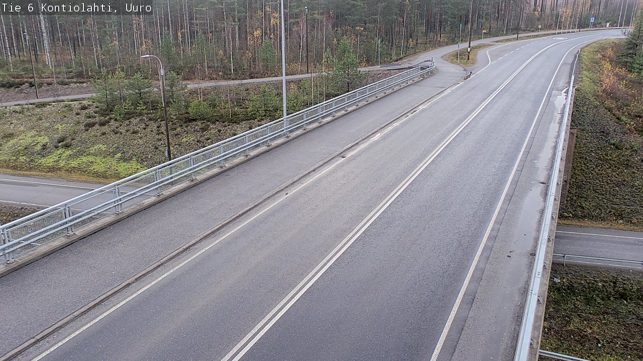 Kelikamerat Kuva Tie 6 Kontiolahti, Uuro, Kontiolahti, Pohjois-Karjala