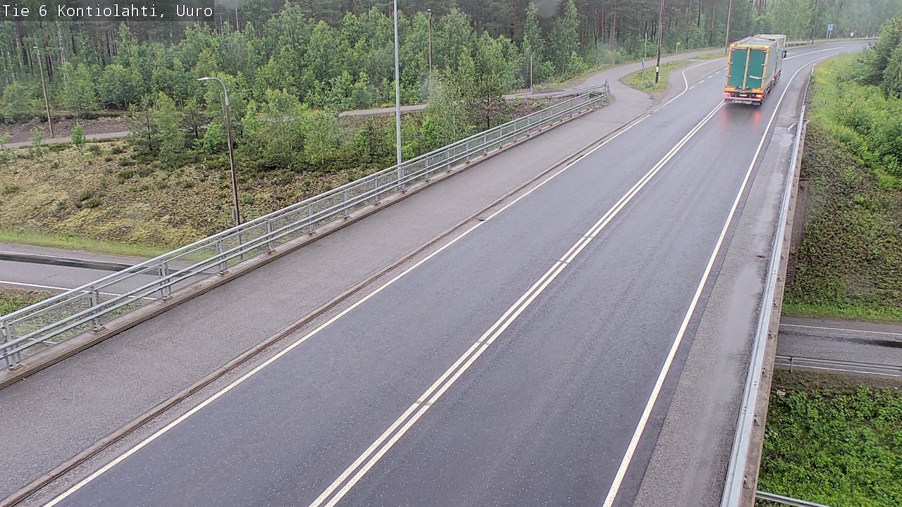 Kelikamerat Kuva Tie 6 Kontiolahti, Uuro, Kontiolahti, Pohjois-Karjala