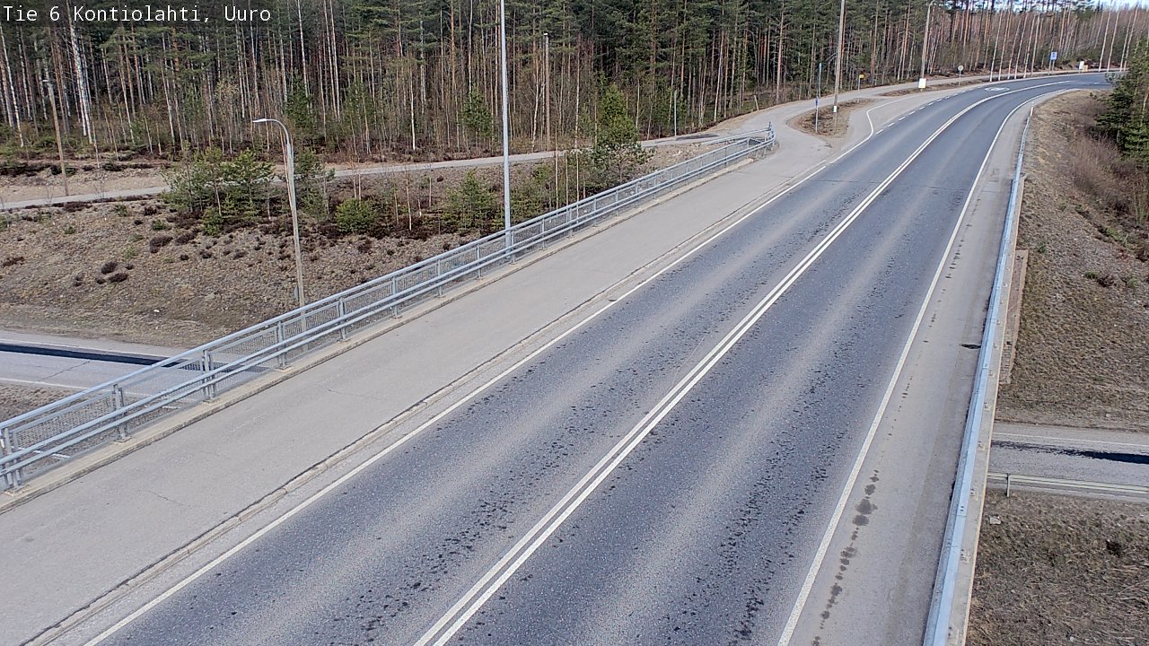 Kelikamerat Kuva Tie 6 Kontiolahti, Uuro, Kontiolahti, Pohjois-Karjala