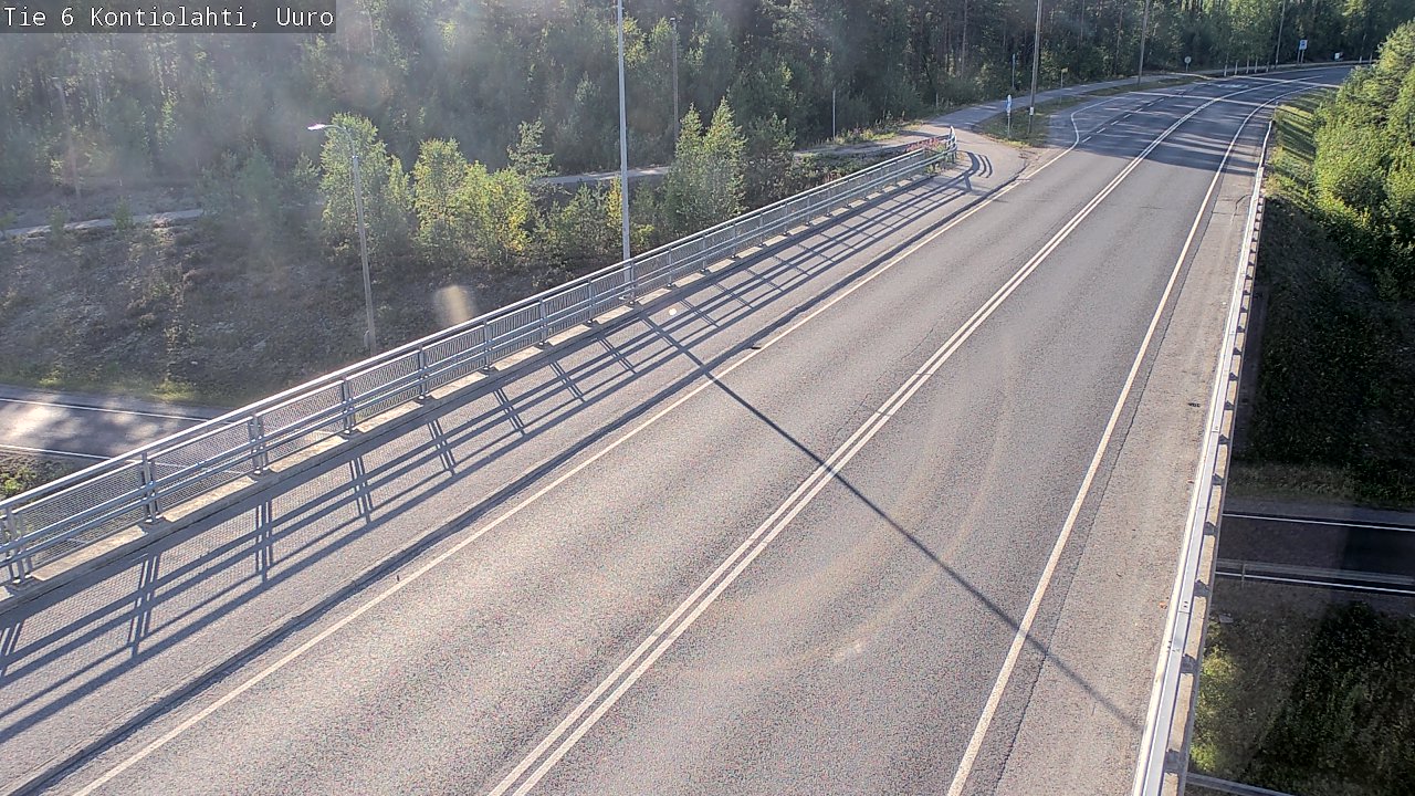 Kelikamerat Kuva Tie 6 Kontiolahti, Uuro, Kontiolahti, Pohjois-Karjala
