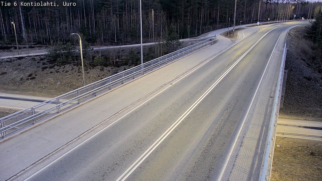 Kelikamerat Kuva Tie 6 Kontiolahti, Uuro, Kontiolahti, Pohjois-Karjala