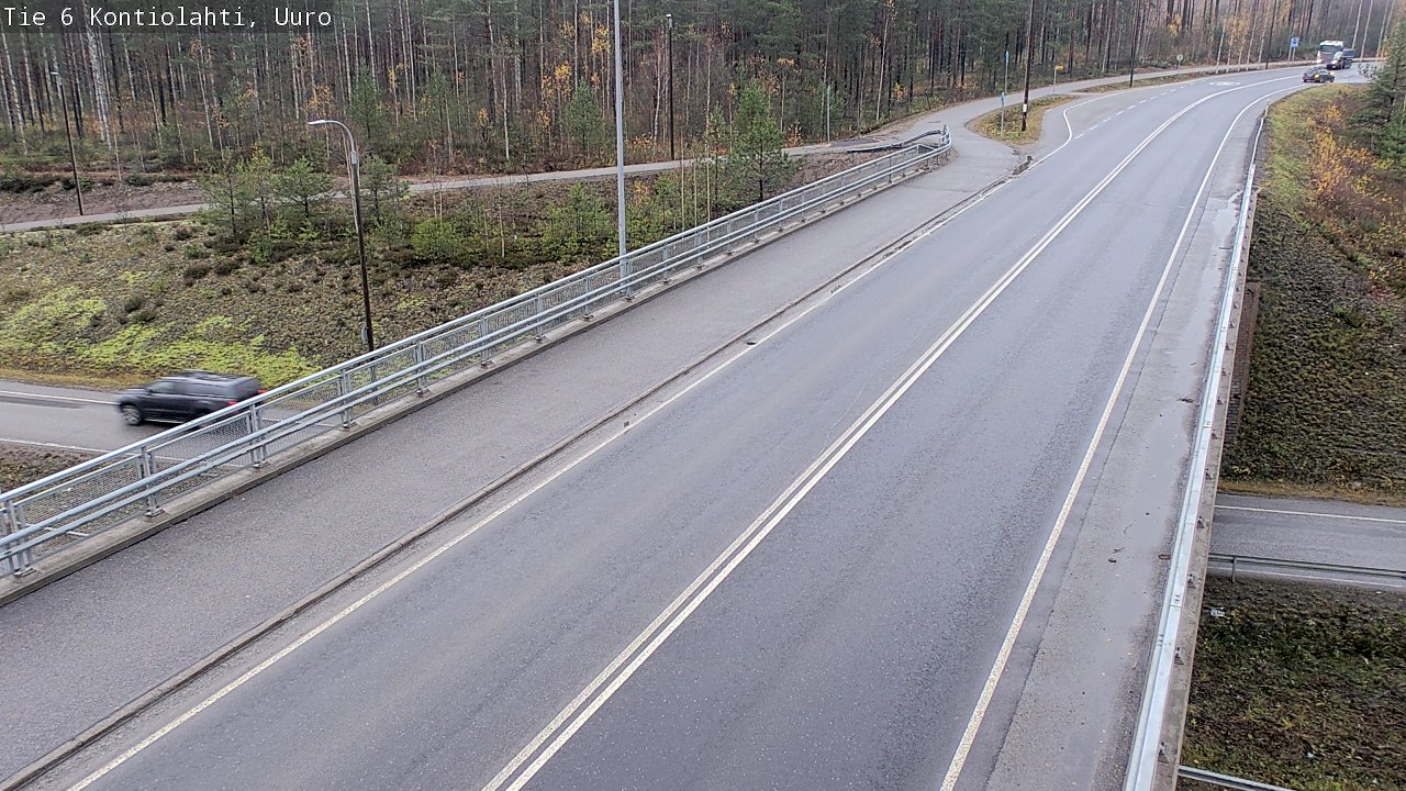 Kelikamerat Kuva Tie 6 Kontiolahti, Uuro, Kontiolahti, Pohjois-Karjala