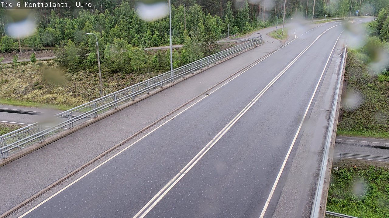 Kelikamerat Kuva Tie 6 Kontiolahti, Uuro, Kontiolahti, Pohjois-Karjala