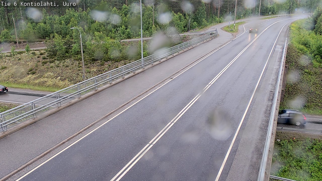 Kelikamerat Kuva Tie 6 Kontiolahti, Uuro, Kontiolahti, Pohjois-Karjala