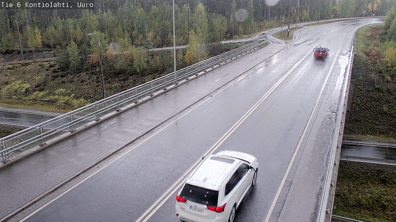 Kelikamerat Kuva Tie 6 Kontiolahti, Uuro, Kontiolahti, Pohjois-Karjala