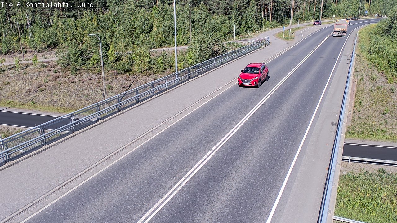 Kelikamerat Kuva Tie 6 Kontiolahti, Uuro, Kontiolahti, Pohjois-Karjala