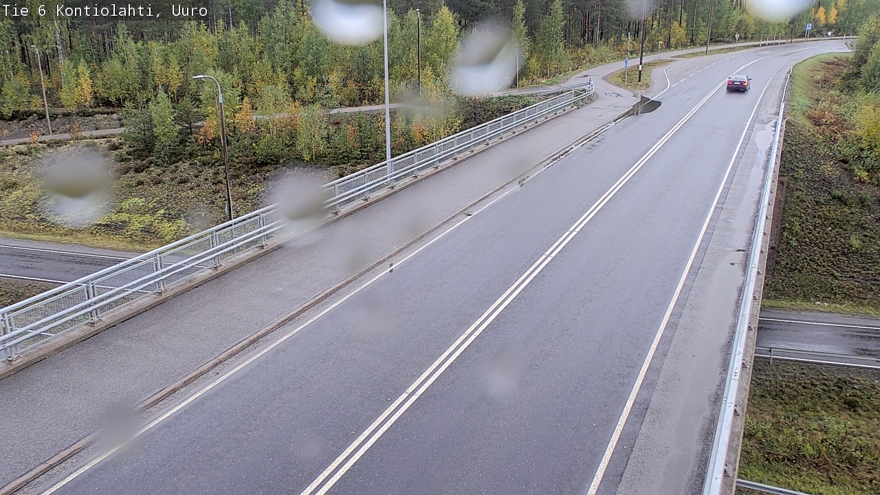 Kelikamerat Kuva Tie 6 Kontiolahti, Uuro, Kontiolahti, Pohjois-Karjala