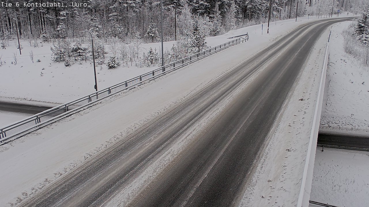 Kelikamerat Kuva Tie 6 Kontiolahti, Uuro, Kontiolahti, Pohjois-Karjala