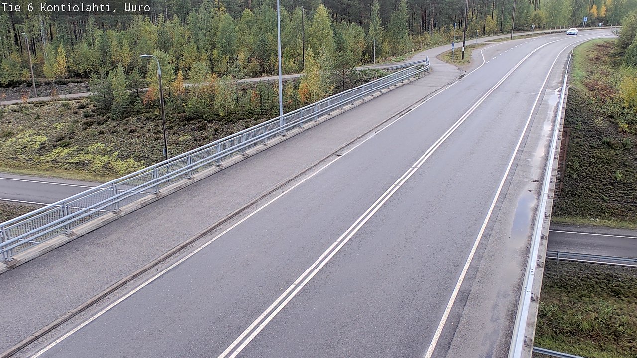 Kelikamerat Kuva Tie 6 Kontiolahti, Uuro, Kontiolahti, Pohjois-Karjala