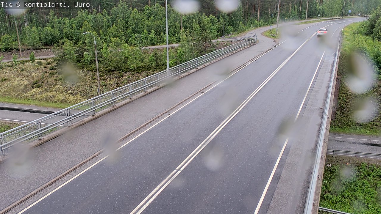 Kelikamerat Kuva Tie 6 Kontiolahti, Uuro, Kontiolahti, Pohjois-Karjala
