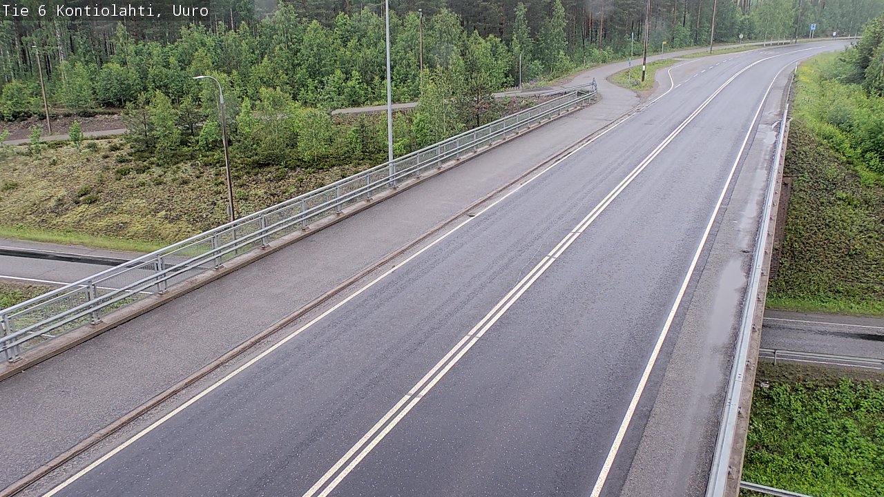 Kelikamerat Kuva Tie 6 Kontiolahti, Uuro, Kontiolahti, Pohjois-Karjala
