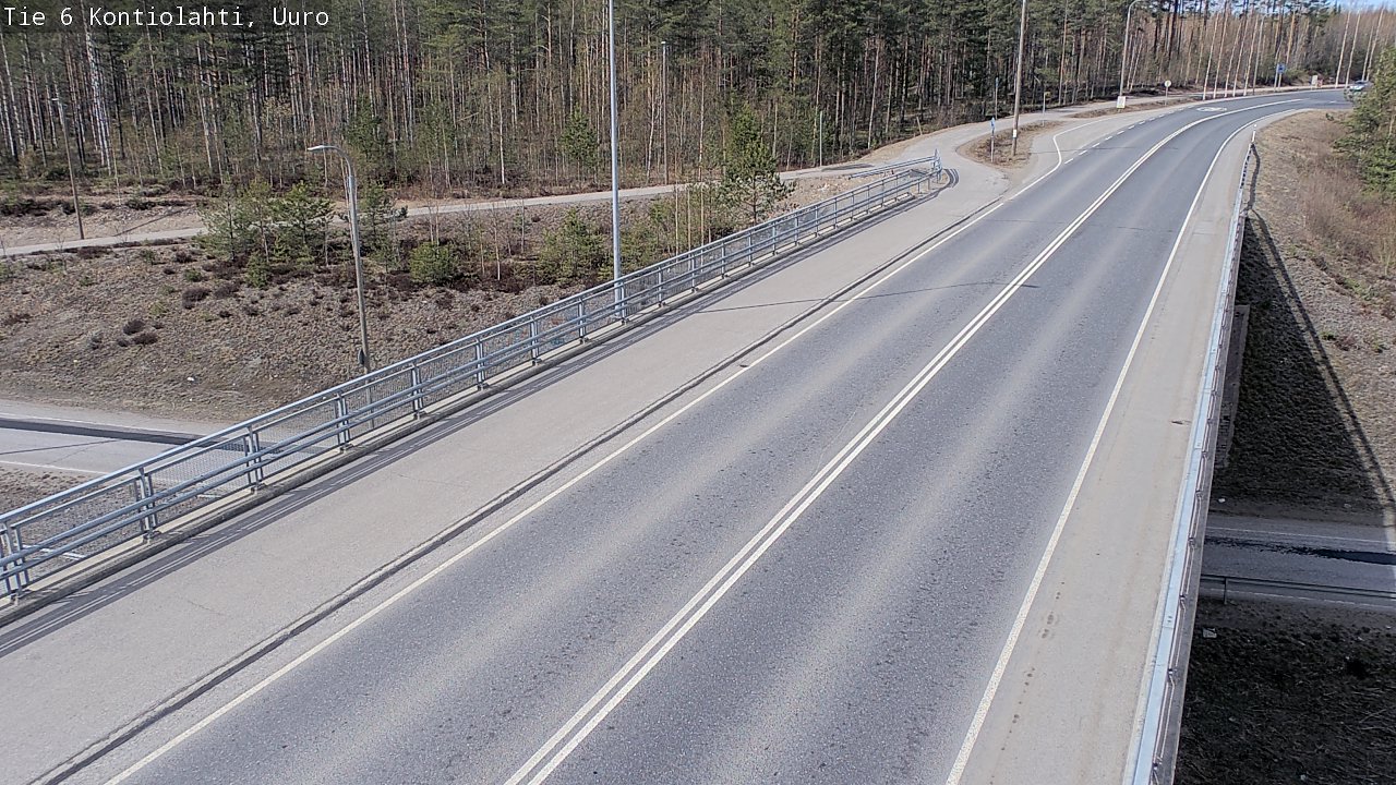 Kelikamerat Kuva Tie 6 Kontiolahti, Uuro, Kontiolahti, Pohjois-Karjala