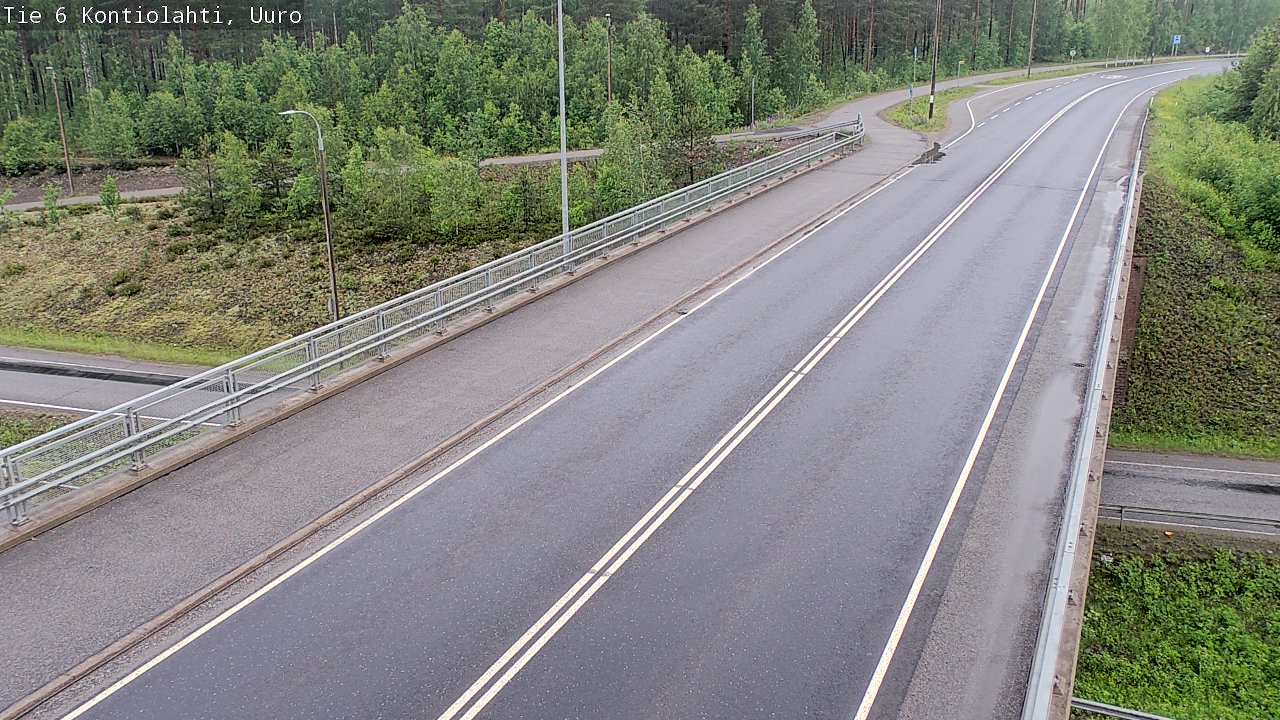 Kelikamerat Kuva Tie 6 Kontiolahti, Uuro, Kontiolahti, Pohjois-Karjala