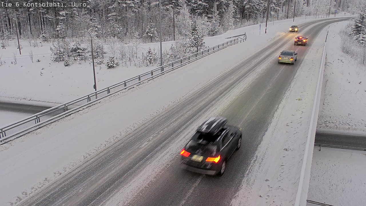 Kelikamerat Kuva Tie 6 Kontiolahti, Uuro, Kontiolahti, Pohjois-Karjala