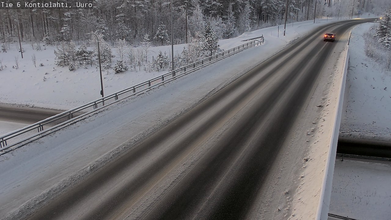 Kelikamerat Kuva Tie 6 Kontiolahti, Uuro, Kontiolahti, Pohjois-Karjala