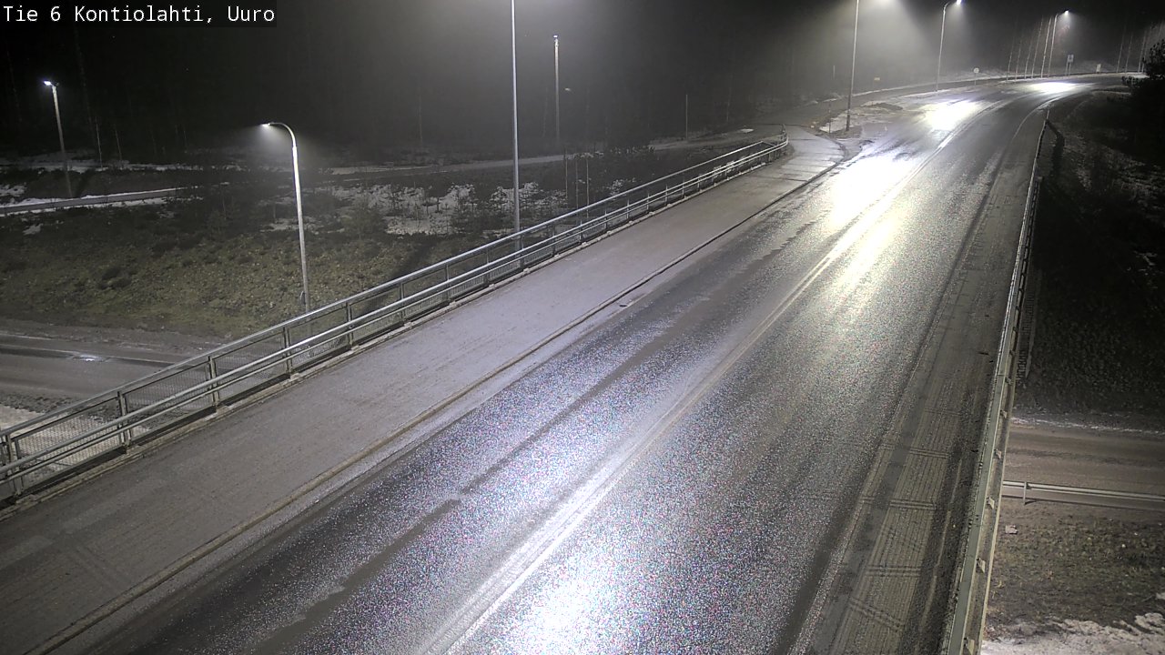 Weather Camera Image Väg 6 Kontiolax, Uuro, Kontiolahti, Pohjois-Karjala