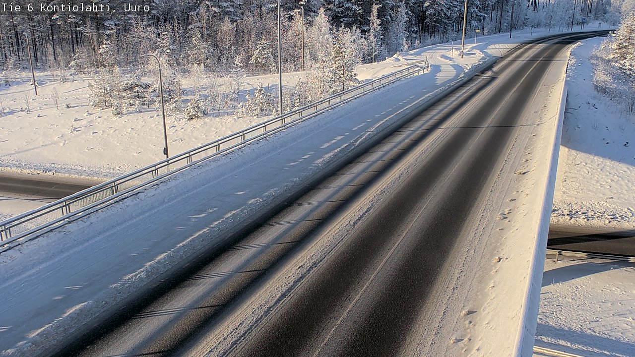 Kelikamerat Kuva Tie 6 Kontiolahti, Uuro, Kontiolahti, Pohjois-Karjala