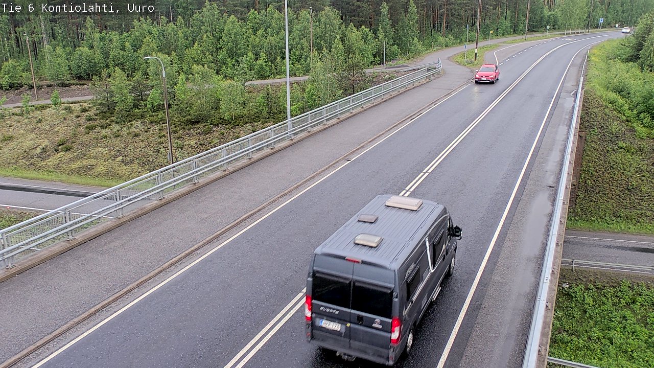 Kelikamerat Kuva Tie 6 Kontiolahti, Uuro, Kontiolahti, Pohjois-Karjala