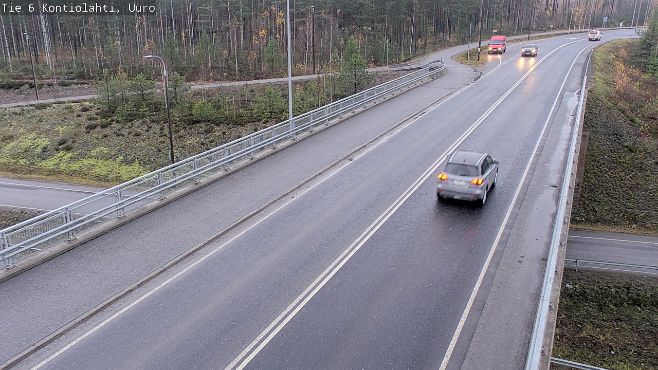 Kelikamerat Kuva Tie 6 Kontiolahti, Uuro, Kontiolahti, Pohjois-Karjala