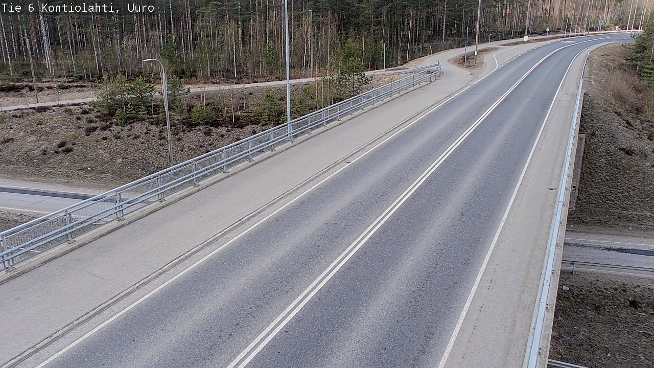 Kelikamerat Kuva Tie 6 Kontiolahti, Uuro, Kontiolahti, Pohjois-Karjala