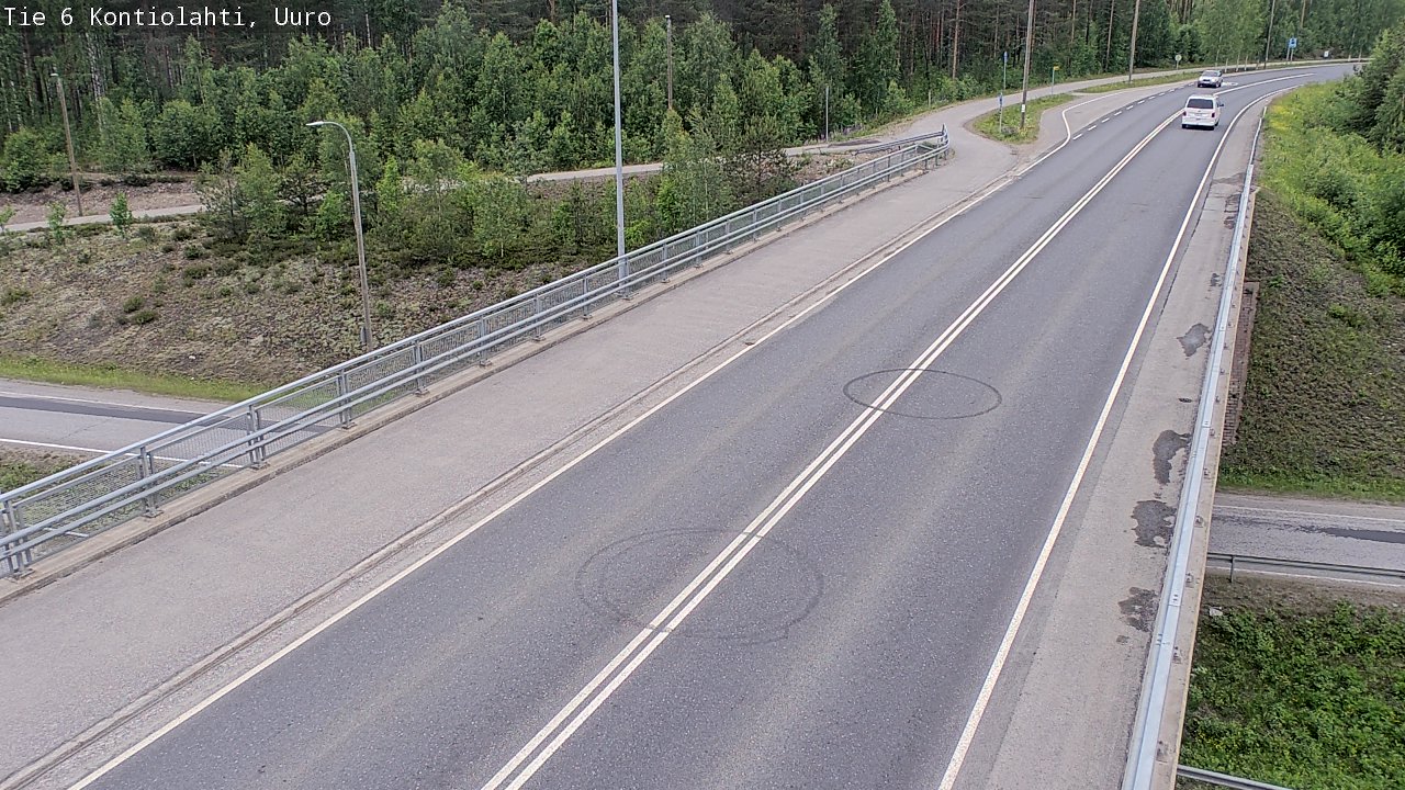 Kelikamerat Kuva Tie 6 Kontiolahti, Uuro, Kontiolahti, Pohjois-Karjala