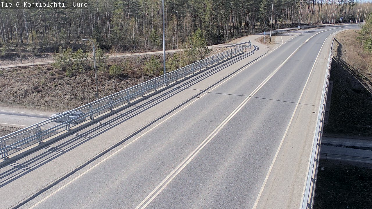 Kelikamerat Kuva Tie 6 Kontiolahti, Uuro, Kontiolahti, Pohjois-Karjala