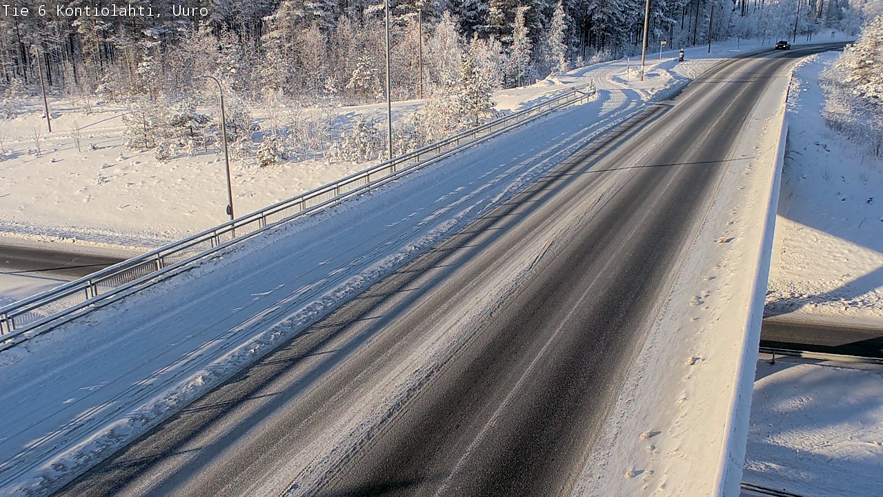 Kelikamerat Kuva Tie 6 Kontiolahti, Uuro, Kontiolahti, Pohjois-Karjala