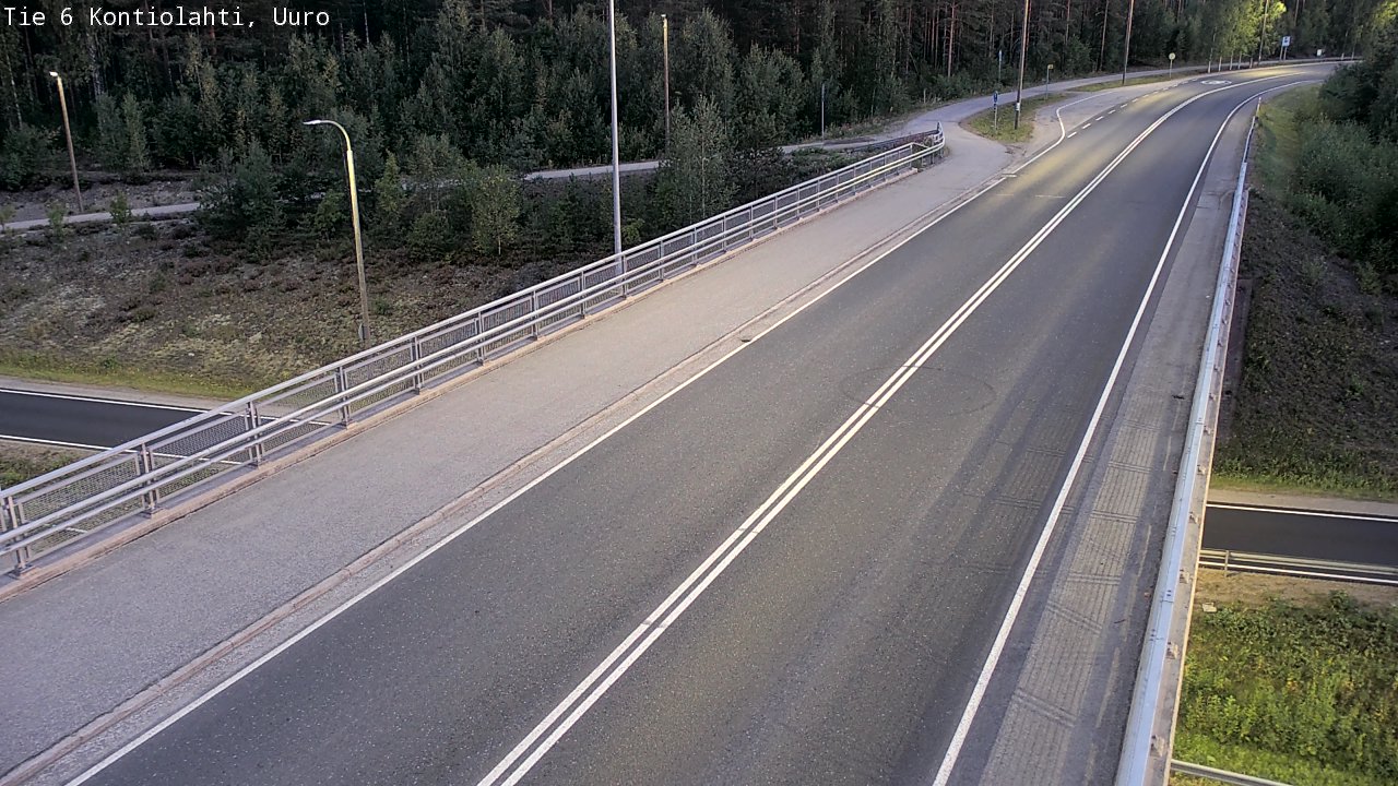 Kelikamerat Kuva Tie 6 Kontiolahti, Uuro, Kontiolahti, Pohjois-Karjala