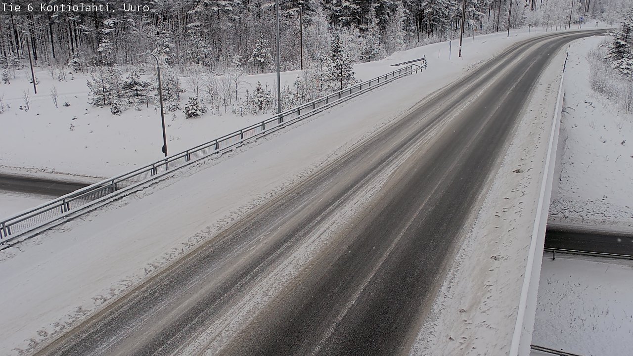 Kelikamerat Kuva Tie 6 Kontiolahti, Uuro, Kontiolahti, Pohjois-Karjala
