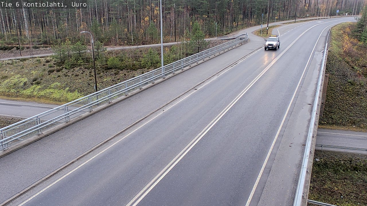 Kelikamerat Kuva Tie 6 Kontiolahti, Uuro, Kontiolahti, Pohjois-Karjala