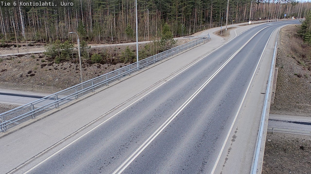 Kelikamerat Kuva Tie 6 Kontiolahti, Uuro, Kontiolahti, Pohjois-Karjala