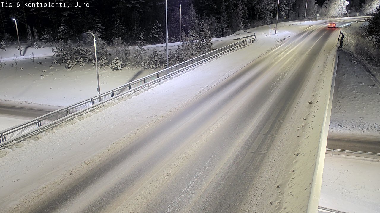 Kelikamerat Kuva Tie 6 Kontiolahti, Uuro, Kontiolahti, Pohjois-Karjala