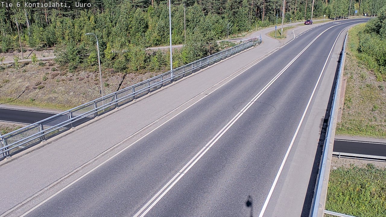 Kelikamerat Kuva Tie 6 Kontiolahti, Uuro, Kontiolahti, Pohjois-Karjala