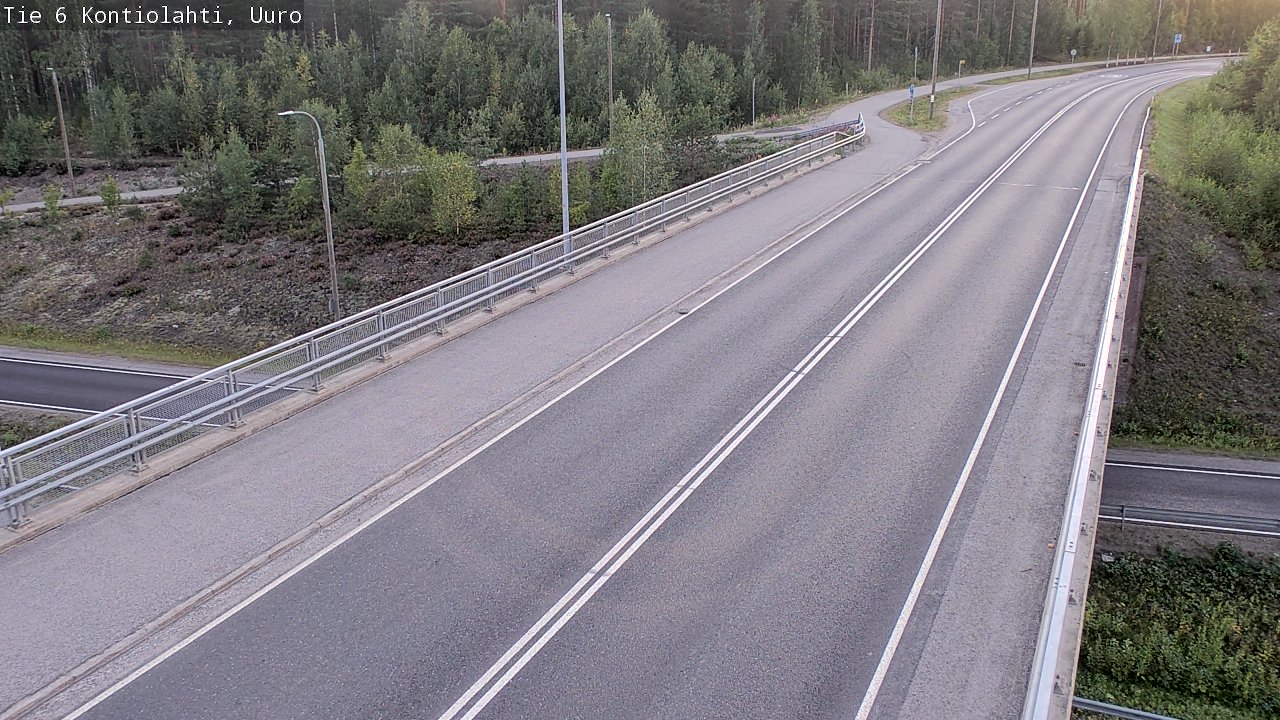 Kelikamerat Kuva Tie 6 Kontiolahti, Uuro, Kontiolahti, Pohjois-Karjala
