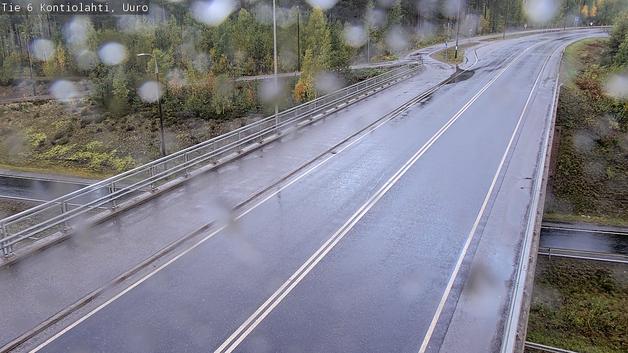 Kelikamerat Kuva Tie 6 Kontiolahti, Uuro, Kontiolahti, Pohjois-Karjala
