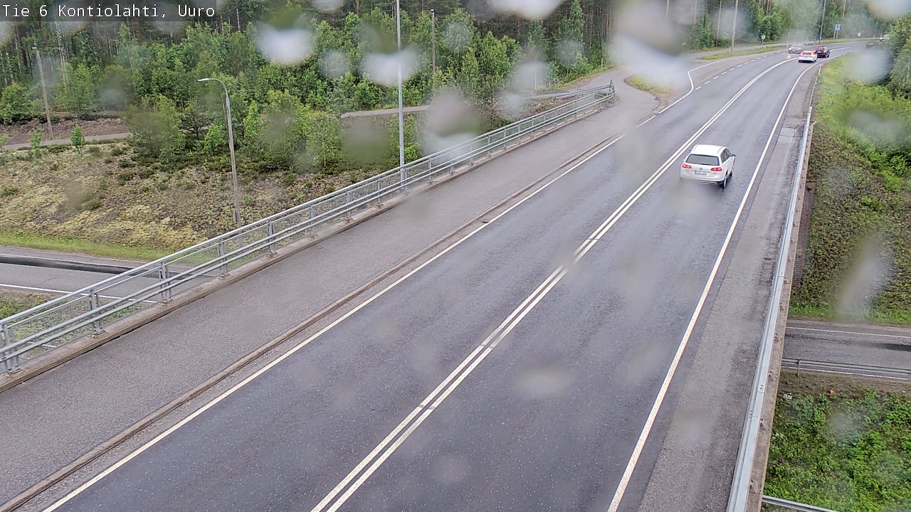 Kelikamerat Kuva Tie 6 Kontiolahti, Uuro, Kontiolahti, Pohjois-Karjala