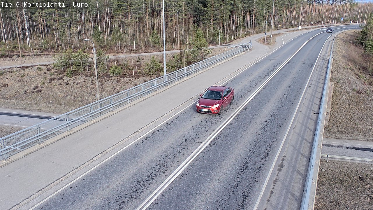 Kelikamerat Kuva Tie 6 Kontiolahti, Uuro, Kontiolahti, Pohjois-Karjala