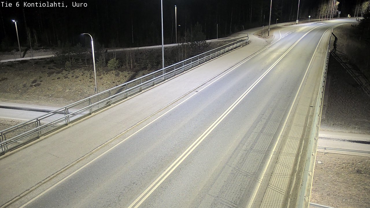 Kelikamerat Kuva Tie 6 Kontiolahti, Uuro, Kontiolahti, Pohjois-Karjala