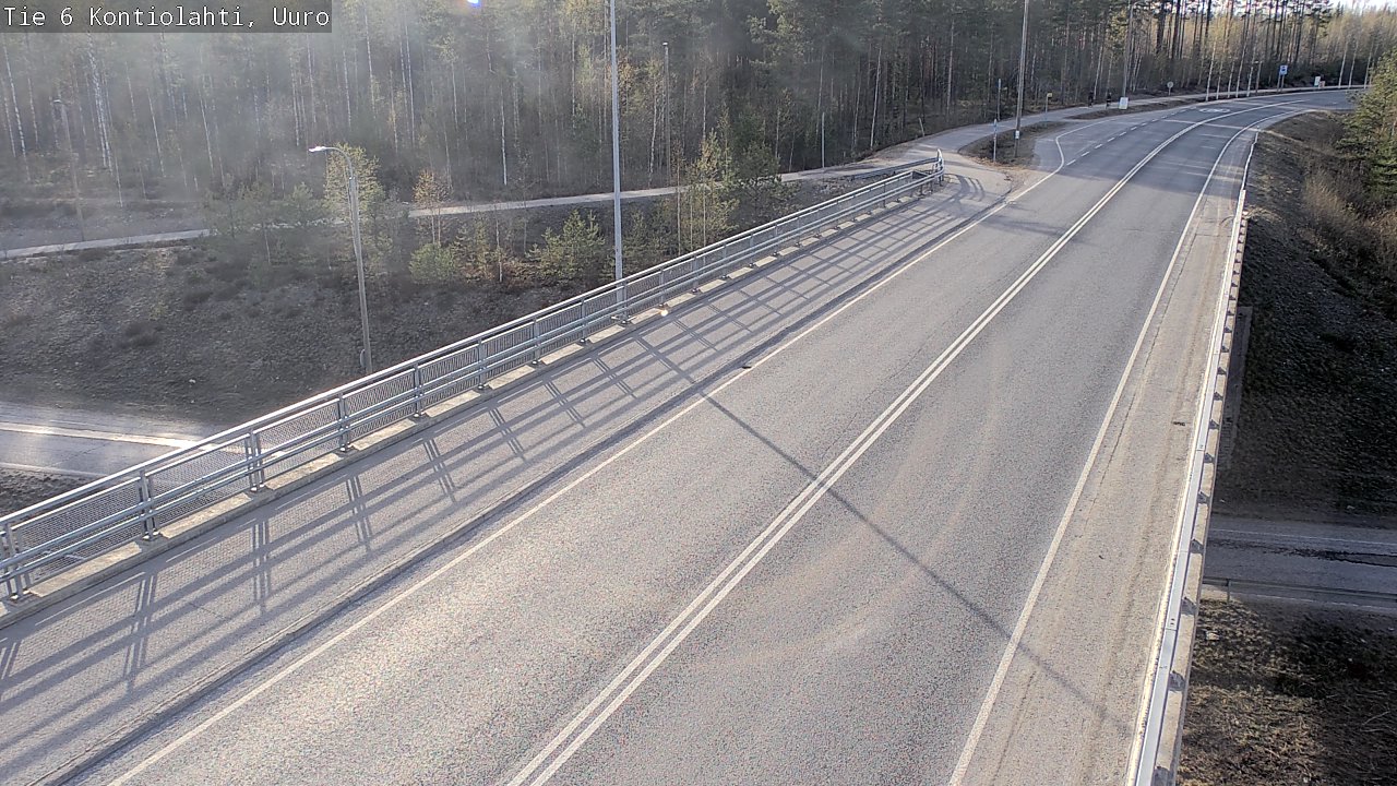 Kelikamerat Kuva Tie 6 Kontiolahti, Uuro, Kontiolahti, Pohjois-Karjala