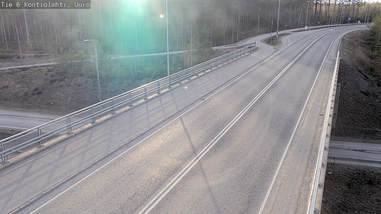 Kelikamerat Kuva Tie 6 Kontiolahti, Uuro, Kontiolahti, Pohjois-Karjala