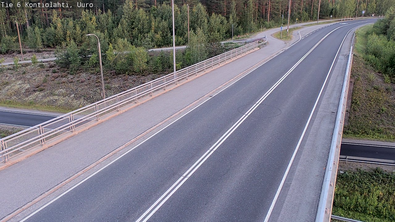 Kelikamerat Kuva Tie 6 Kontiolahti, Uuro, Kontiolahti, Pohjois-Karjala