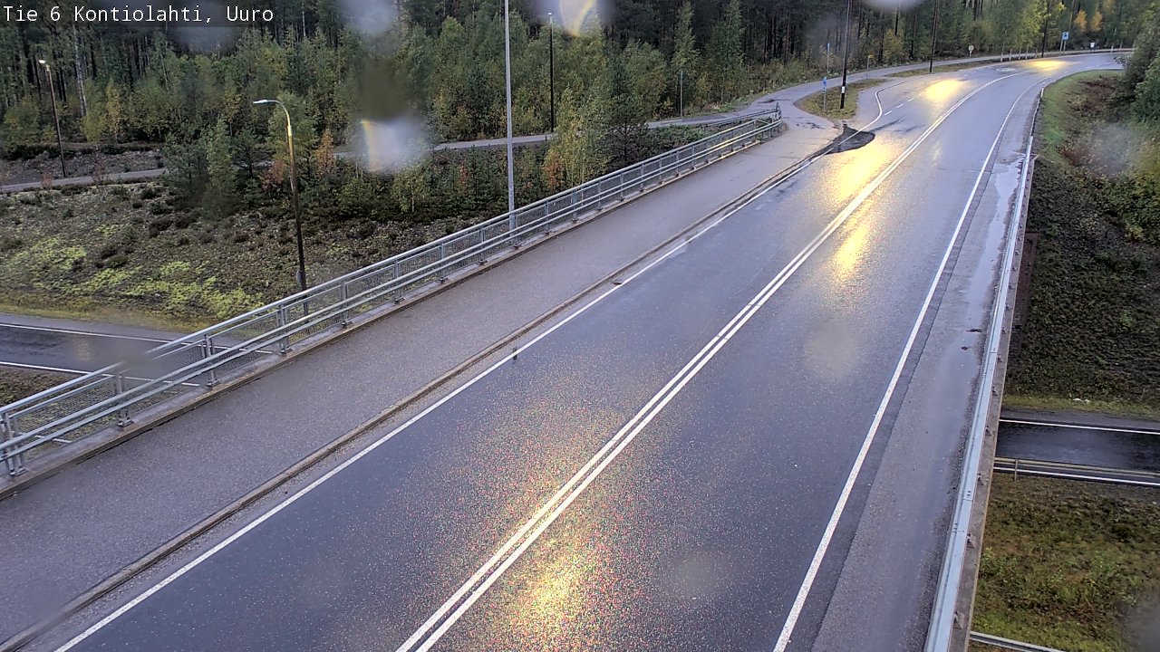 Kelikamerat Kuva Tie 6 Kontiolahti, Uuro, Kontiolahti, Pohjois-Karjala