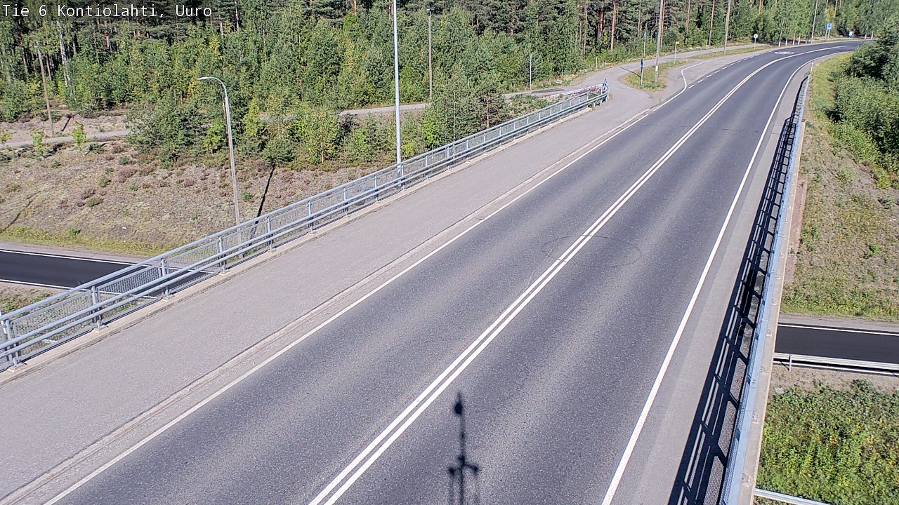 Kelikamerat Kuva Tie 6 Kontiolahti, Uuro, Kontiolahti, Pohjois-Karjala