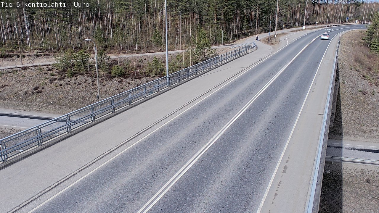Kelikamerat Kuva Tie 6 Kontiolahti, Uuro, Kontiolahti, Pohjois-Karjala