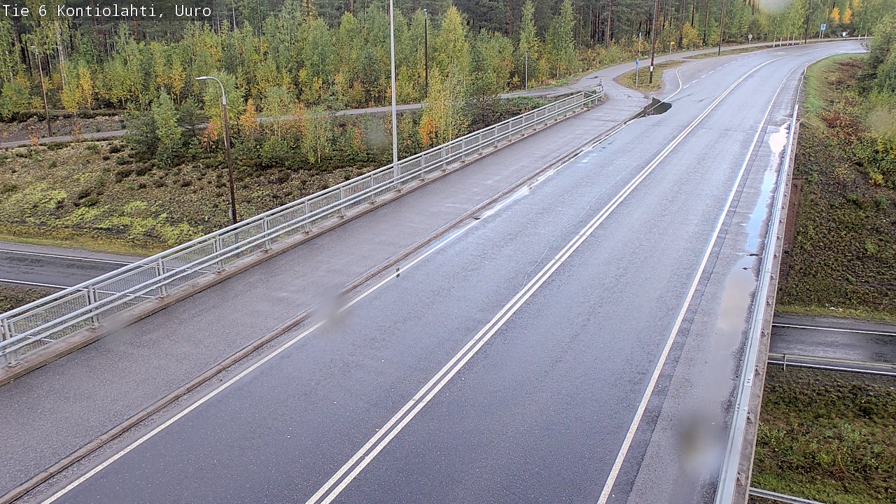 Kelikamerat Kuva Tie 6 Kontiolahti, Uuro, Kontiolahti, Pohjois-Karjala