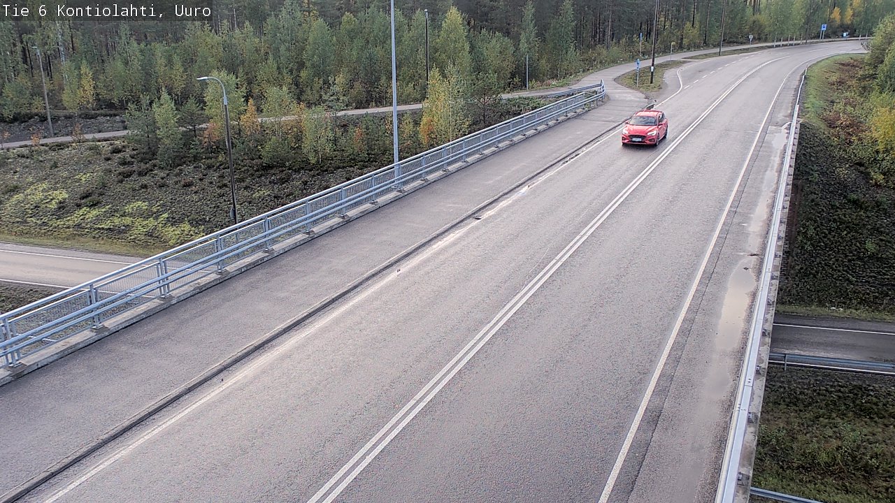 Kelikamerat Kuva Tie 6 Kontiolahti, Uuro, Kontiolahti, Pohjois-Karjala