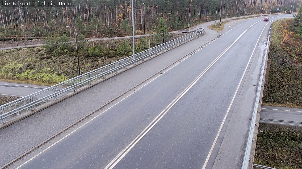 Kelikamerat Kuva Tie 6 Kontiolahti, Uuro, Kontiolahti, Pohjois-Karjala